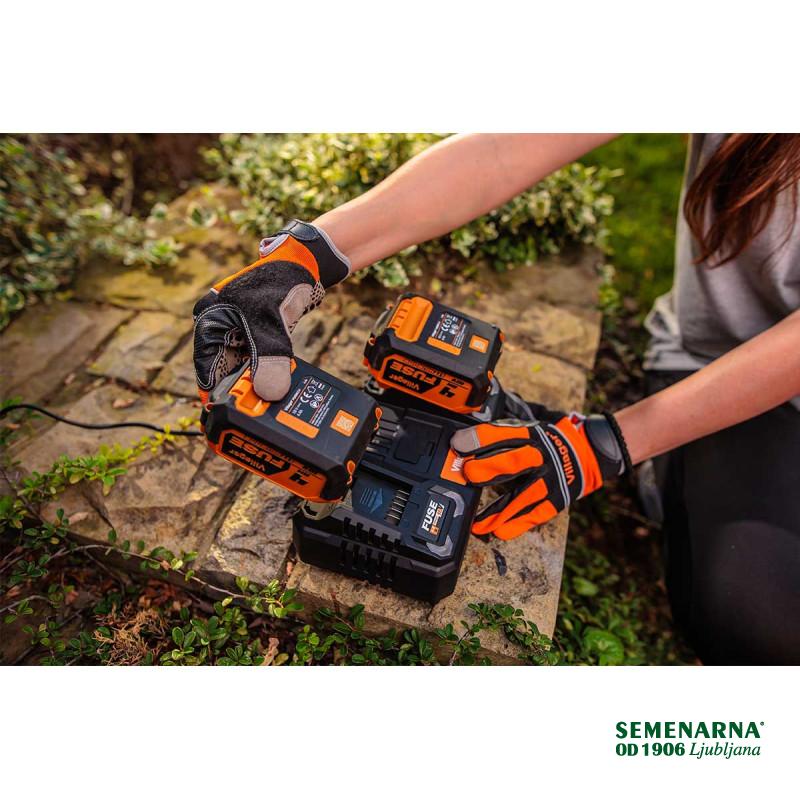 Polnilnik hitri dvojni 18V 2x3.5A Fuse Villager 