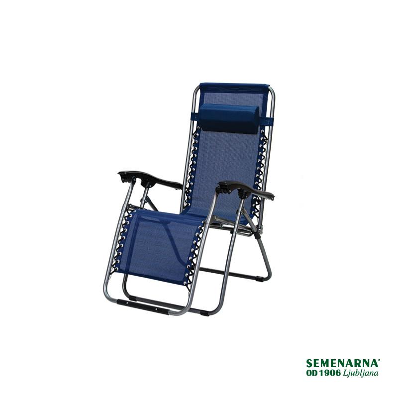 Stol vrtni nastavljivi Messina / mix barve 