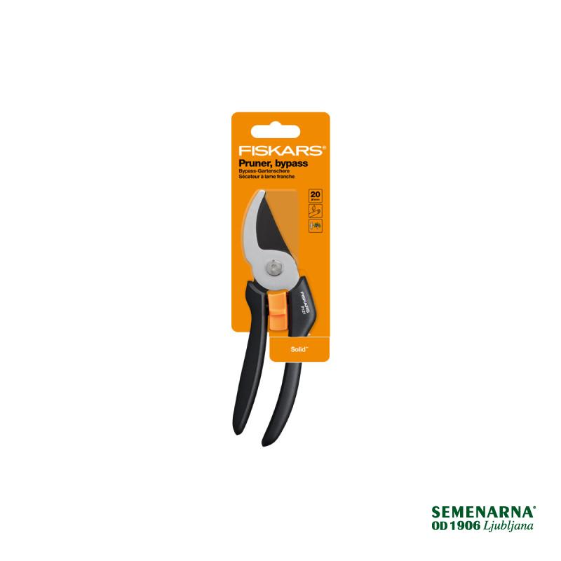 Škarje bypass P331 solid metal 1057163 Fiskars 