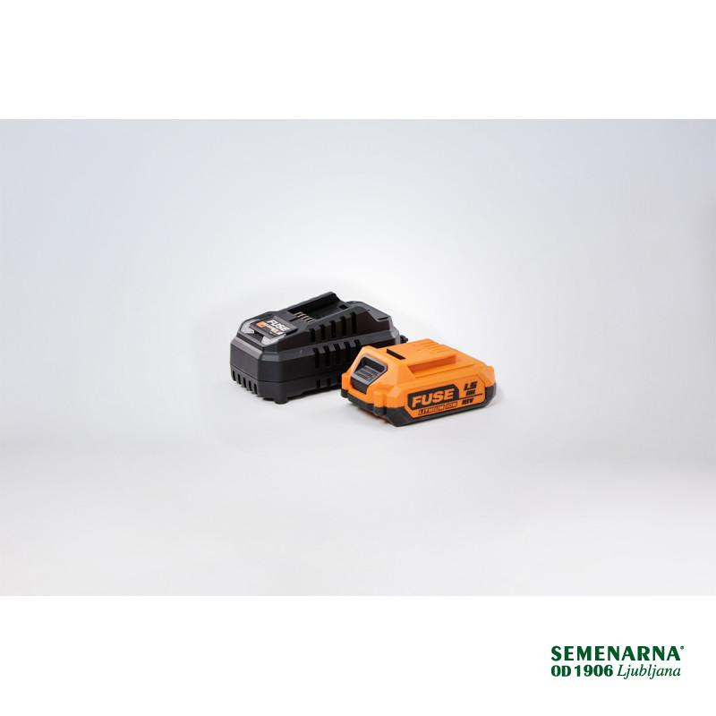 Akumulator+polnilnik 18V 1.5Ah+2.4A Fuse Villager 