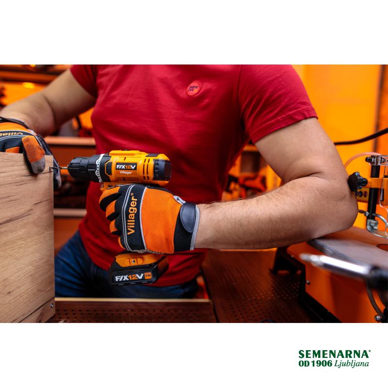 Vrtalnik-vijačnik udarni aku. VLN 3112-2BSC Villager 