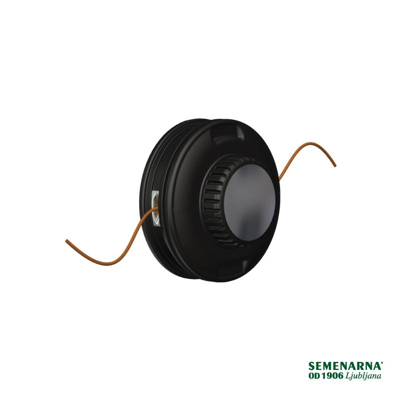 Glava z nitko BC 212 kovinski gumb Villager 