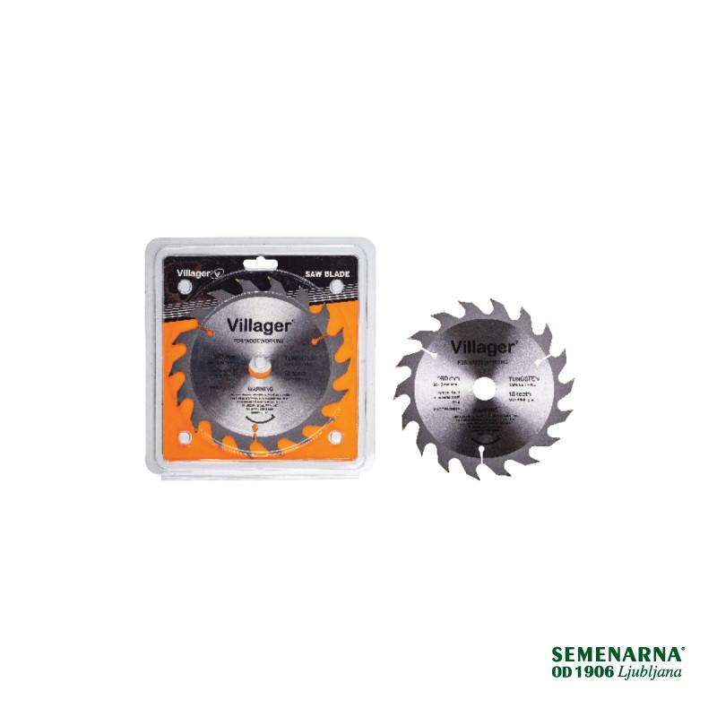 List za žago, za les 165x20/16x2.2x30T Villager 