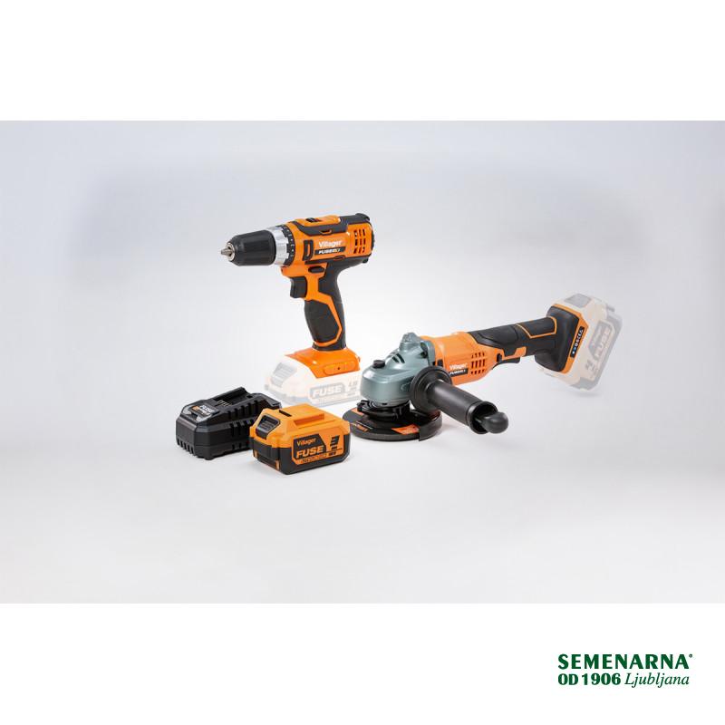 Vrtalnik + Brusilnik Fuse VLN 3220 + 4320 1x3.0 Ah Villager 