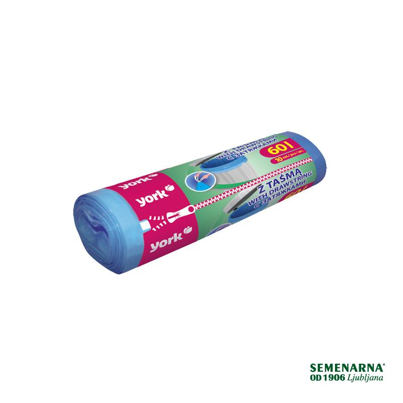 Vrečke Za Smeti Z Vrvico 60L/10 Kos 