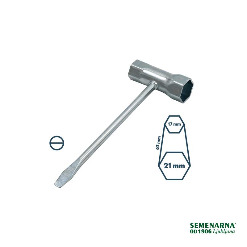 KLJUČ ZA SVEČKE A340 - 21 x 17 x 63 085406 Villager 