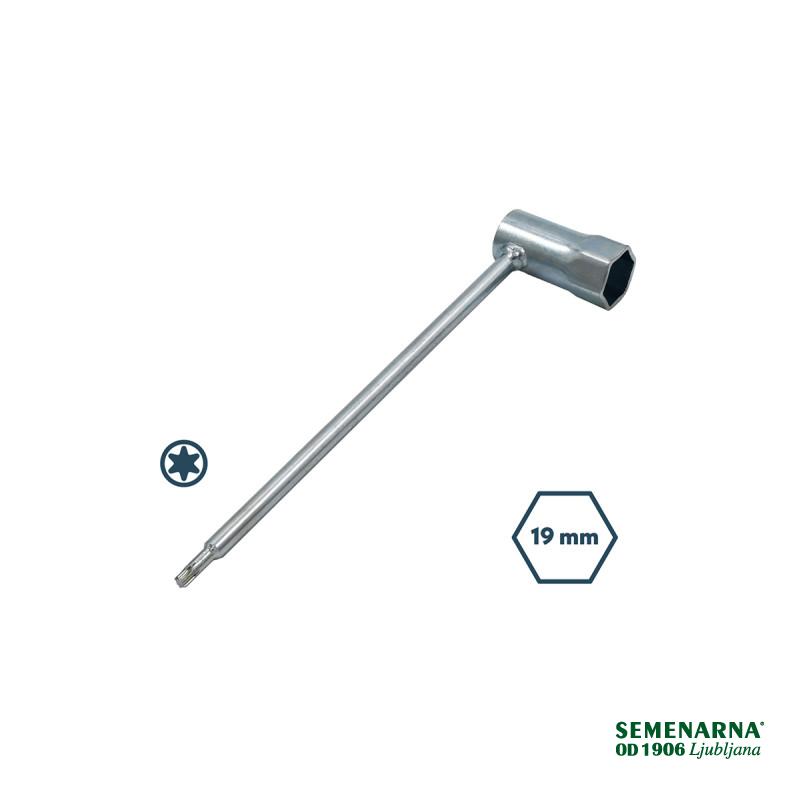 KLJUČ ZA SVEČKE A350 - 19 TORX 085408 Villager 