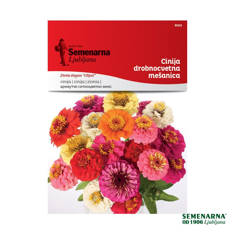 Cinija Drobnocvetna - Mešanica 6002 Semenarna 