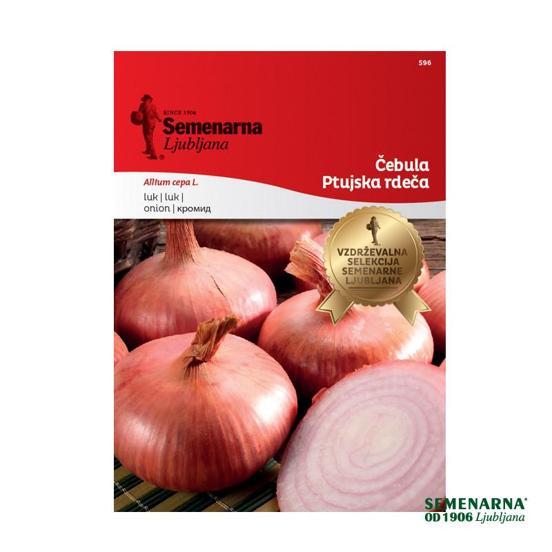 Čebula Ptujska Rdeča 596 Semenarna 