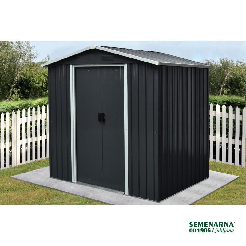 KOVINSKA VRTNA HIŠKA 131x194xH184 