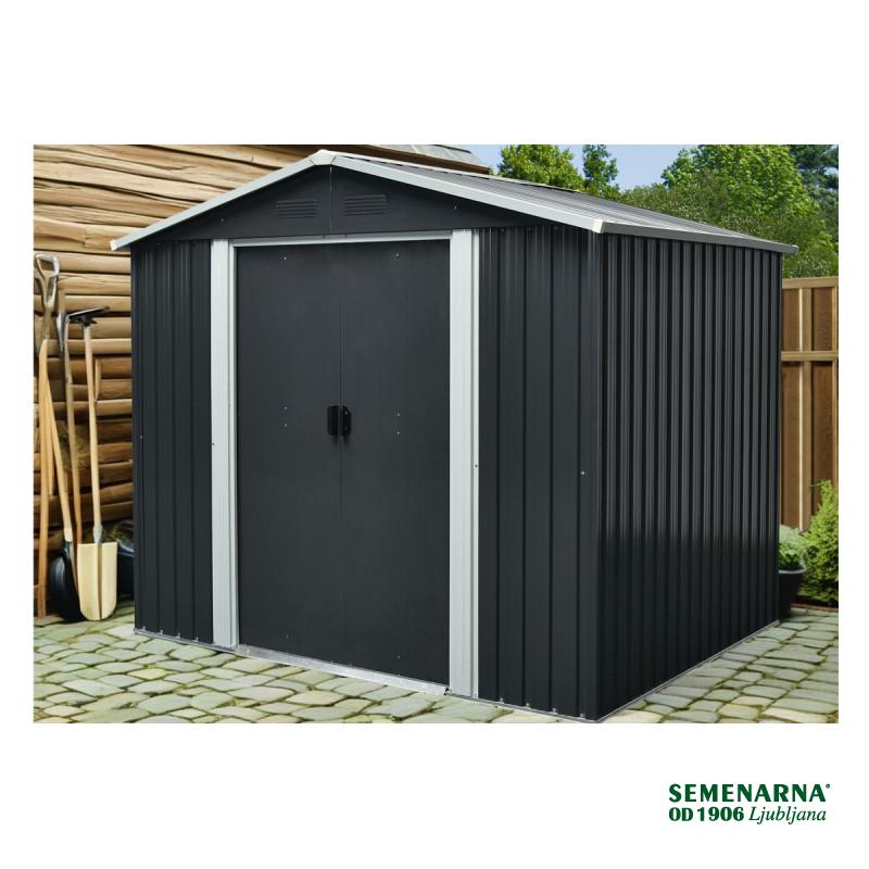 KOVINSKA VRTNA HIŠKA 174x236xH190 