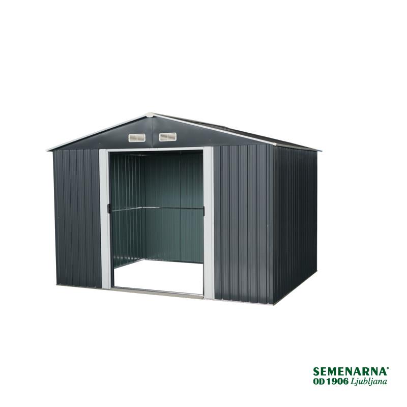 KOVINSKA VRTNA HIŠKA 238x301xH214 