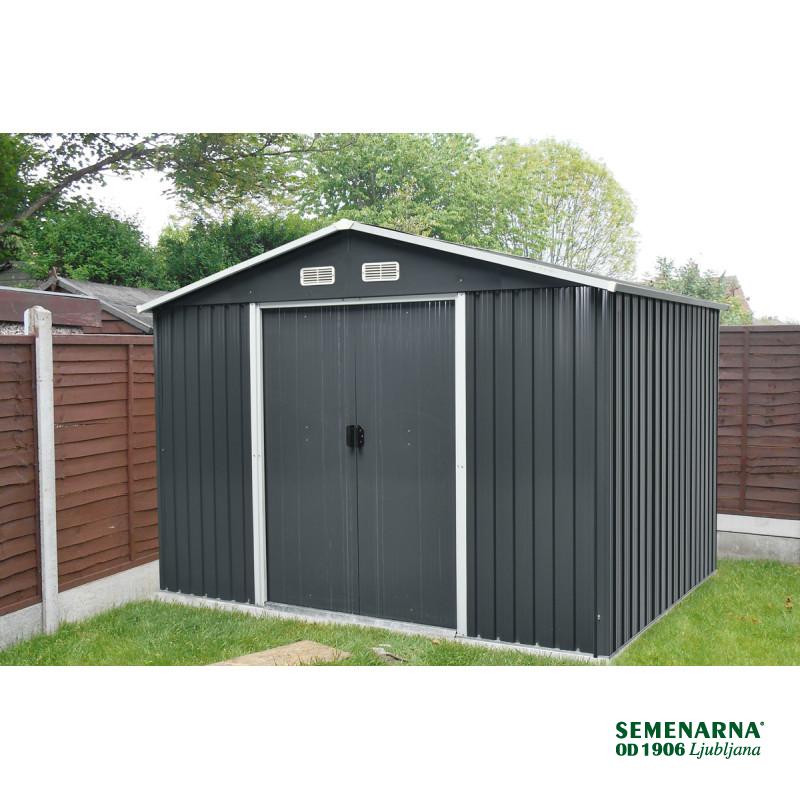 KOVINSKA VRTNA HIŠKA 238x301xH214 