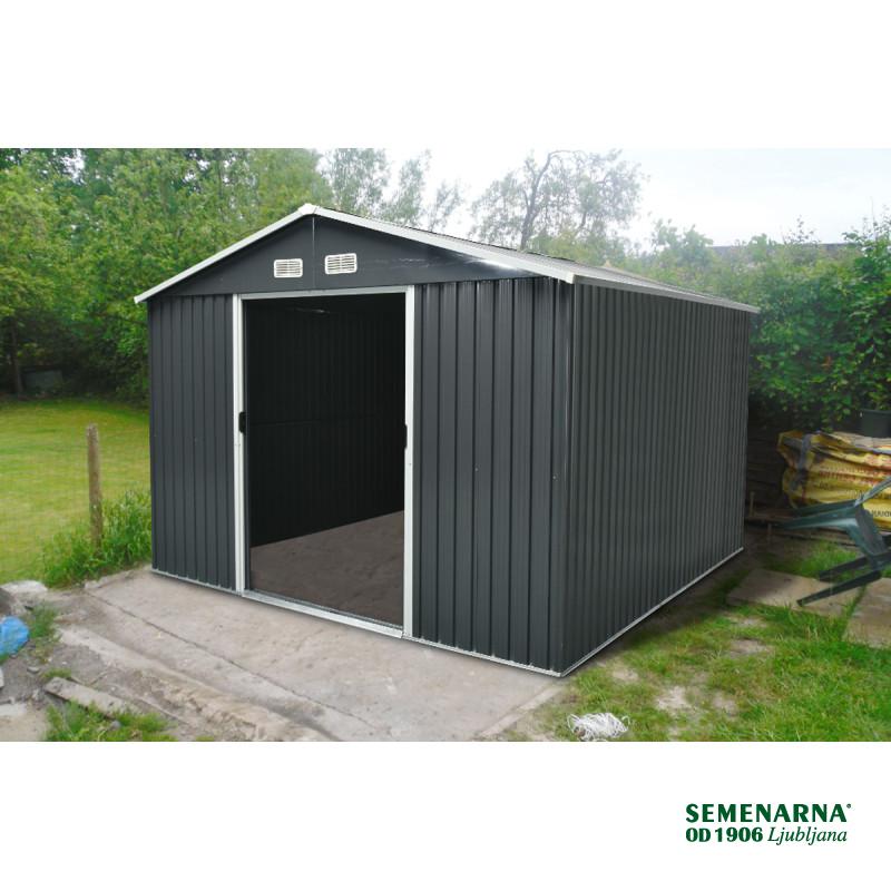 KOVINSKA VRTNA HIŠKA 238x301xH214 