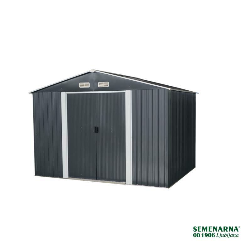 KOVINSKA VRTNA HIŠKA 238x301xH214 