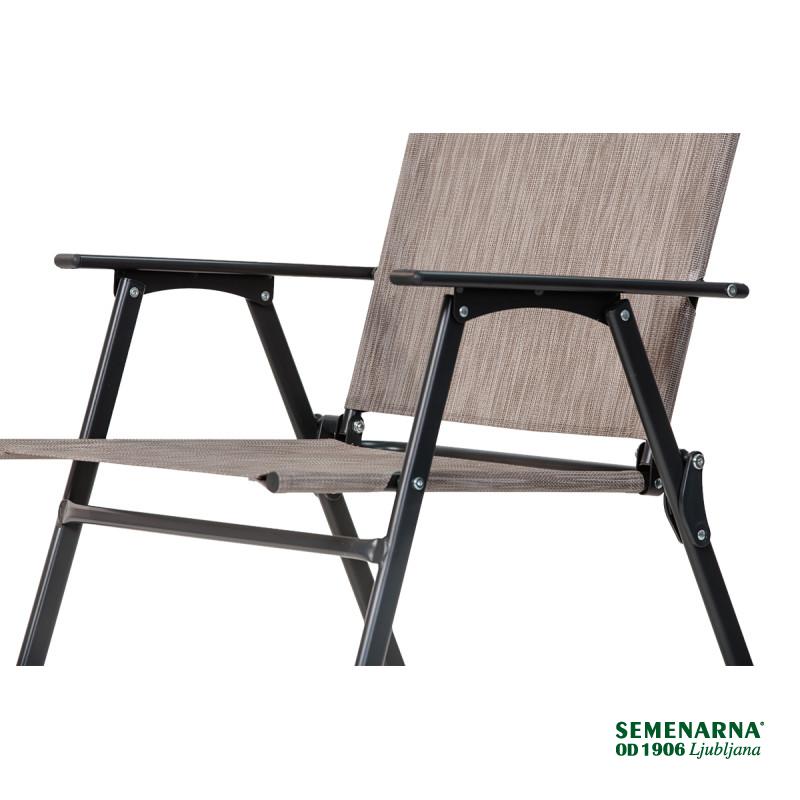 Garnitura vrtna 2+1 zložljiva, Snap Rest 