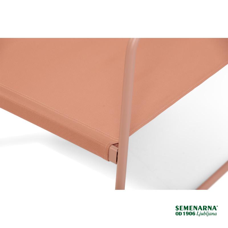 Garnitura vrtna kovinska z blazinami, Ember 