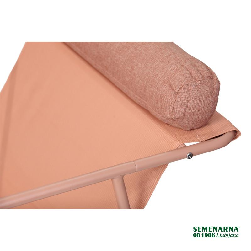 Garnitura vrtna kovinska z blazinami, Ember 