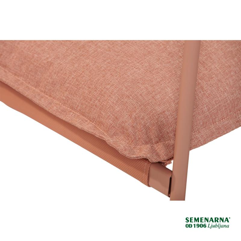 Garnitura vrtna kovinska z blazinami, Ember 