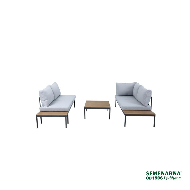 Garnitura vrtna 5-delna, Delos 